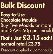 Bulk Discount Chocolate Moulds