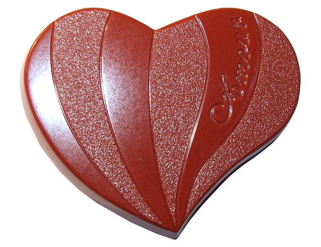Cabrellon Heart Praline Polycarbonate Chocolate Mould