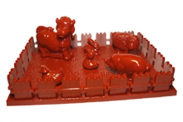 Cabrellon Farm Assembly Polycarbonate Mould Set (Base, Stockyard & Animals)