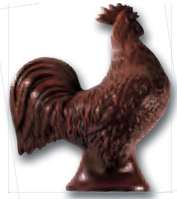 Cabrellon 540mm Giant Cockerel Polycarbonate Chocolate Mould Set