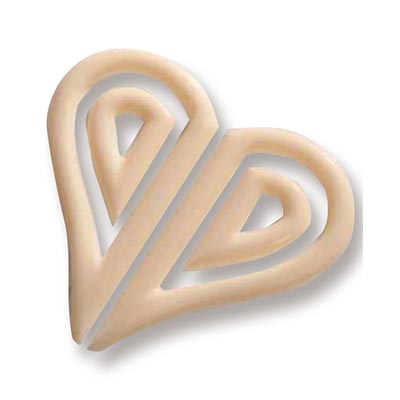 Moulds for Chocolate decorations Heart