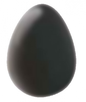 Martellato 32mm Mini Easter Egg Magnetic Polycarbonate Chocolate Mould