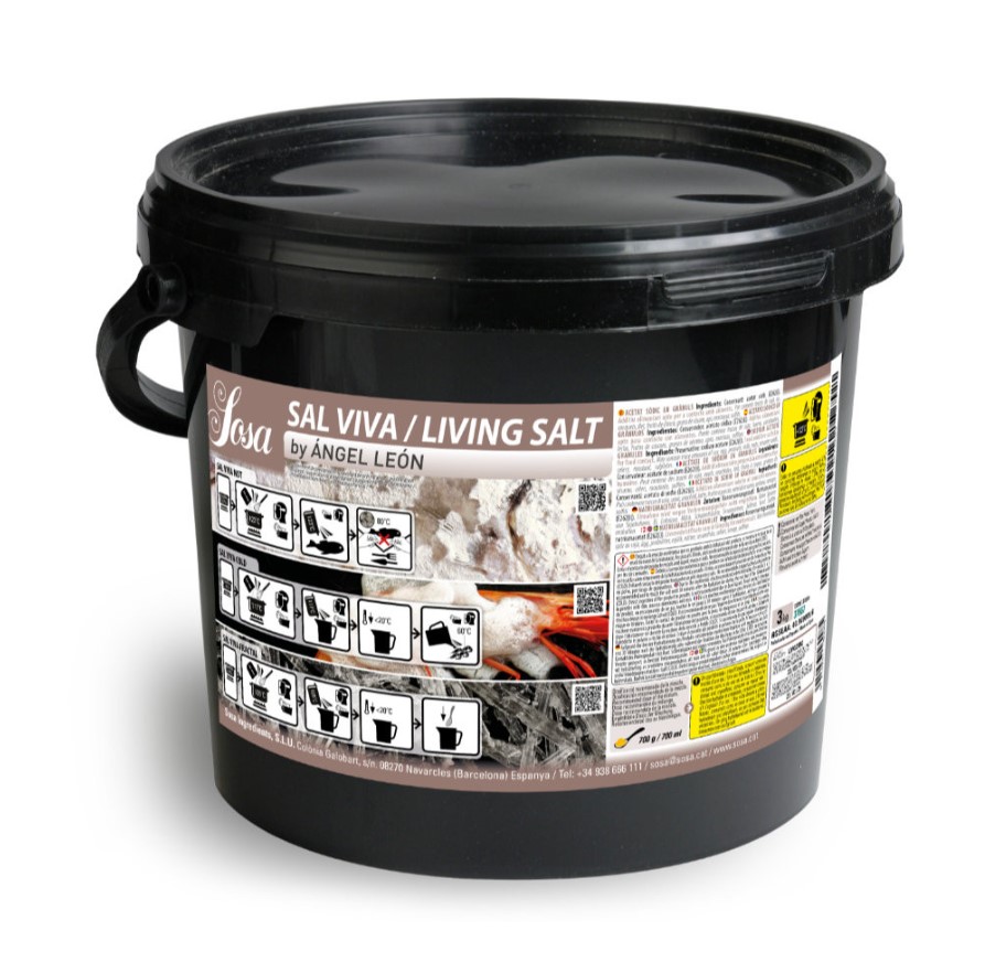 SOSA Sal Viva (Salt Alive) by Angel Leon (700g)