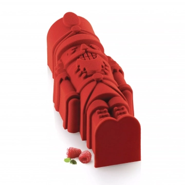 Silikomart Nutcracker Buche Professional Silicon Mould