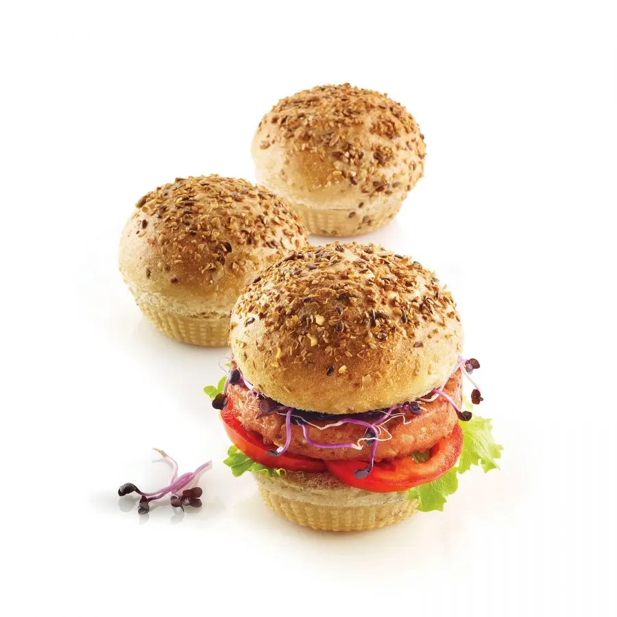Silikomart Burger Bread 300x200mm 6 cavities