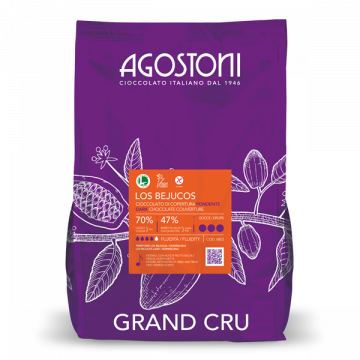 Agostoni Los Bejucos 70% Dark Chocolate Couverture - 4kg