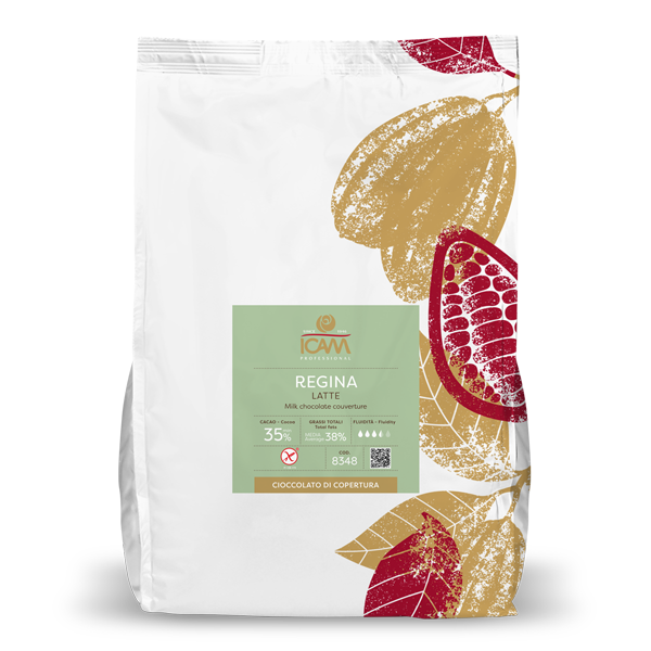 ICAM Regina 35% Milk Chocolate 4kg