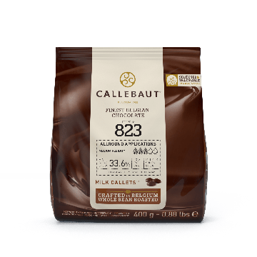 Callebaut 35.1% Milk Chocolate Callets - 400g Bag