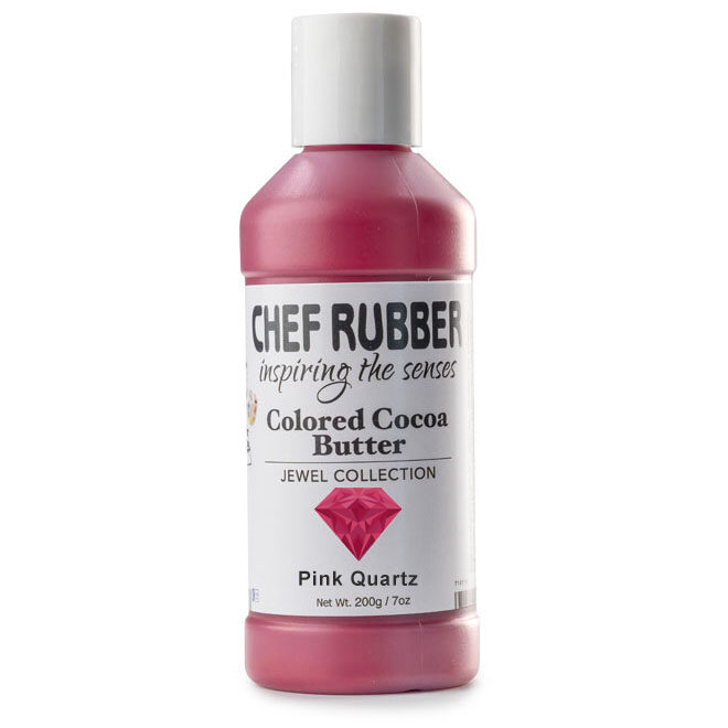 Chef Rubber Pink Quartz Cocoa Butter 200g