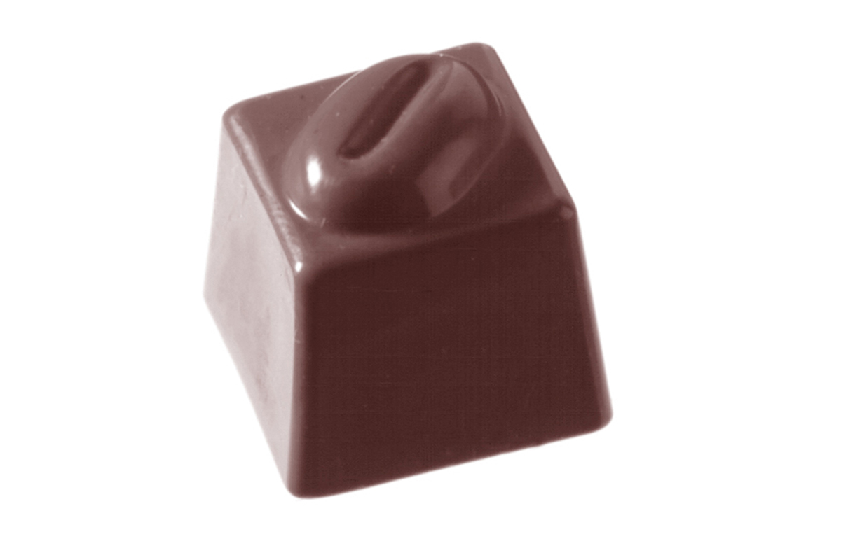 Chocolate mold block coffee bean 14 gr 36 cavities