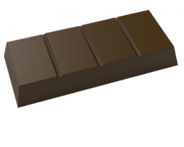Implast 100g Dubai Bar Polycarbonate Chocolate Mould