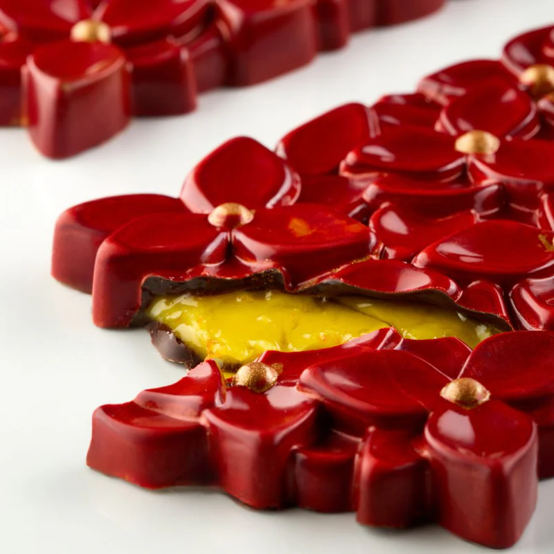 Pavoni Bouquet Polycarbonate Chocolate Bar Mould