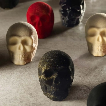 Pavoni Pavoflex  Skull  Professional Silicon Mould  by  Fabrizio Fiorani- 400mm x 300mm