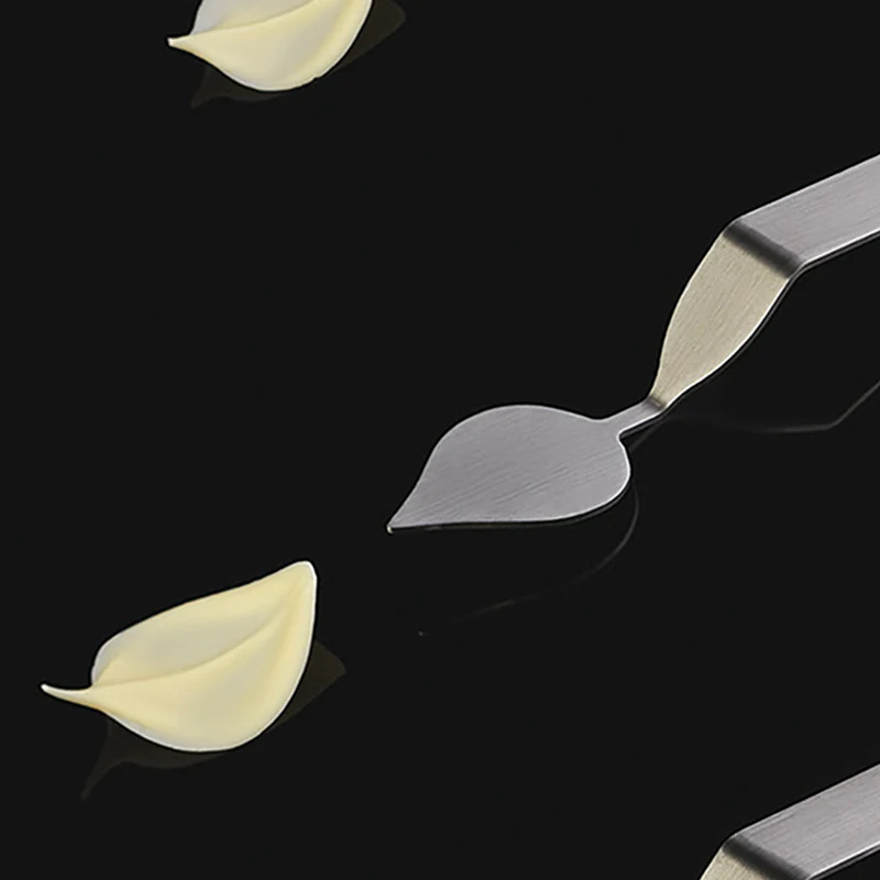 Pavoni Flychoc Stainless Steel Tool To Create Chocolate Decorations - Large Leaf S 40 X 30mm