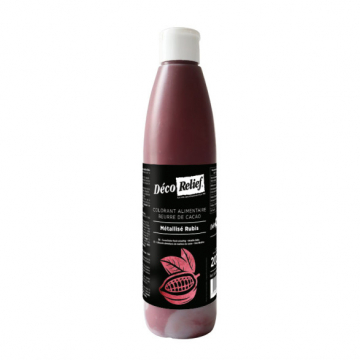 Metallic Cocoa Butter - Ruby 200g