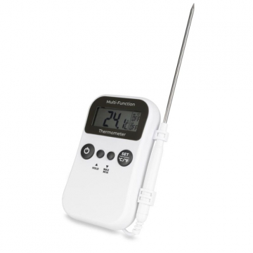 Multifunction Thermometer Audible alarm Foldaway stand max/min memory function