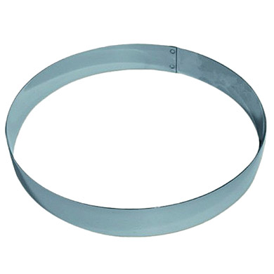 Mallard Ferriere Stainless Steel Mousse Ring 26cm Dia x 4.5cm high (single)