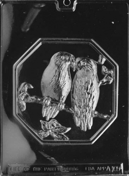 Bird Pour Box Chocolate Mould - Top