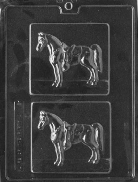 Horses on Plaques Chocolate Mould
