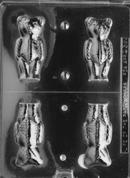 3D Teddy Bears Chocolate Mould