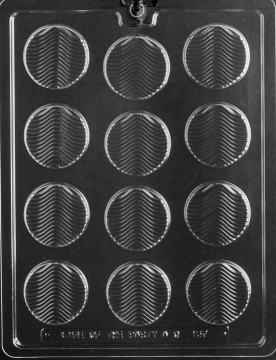 Florentine Wavy Wafer Chocolate Mould