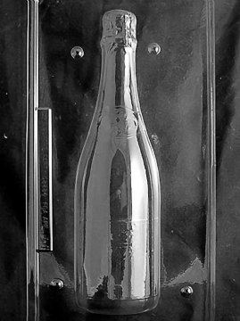 Champagne Bottle - Front Chocolate Mould