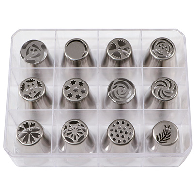 12 piece Floral Piping Nozzle Set