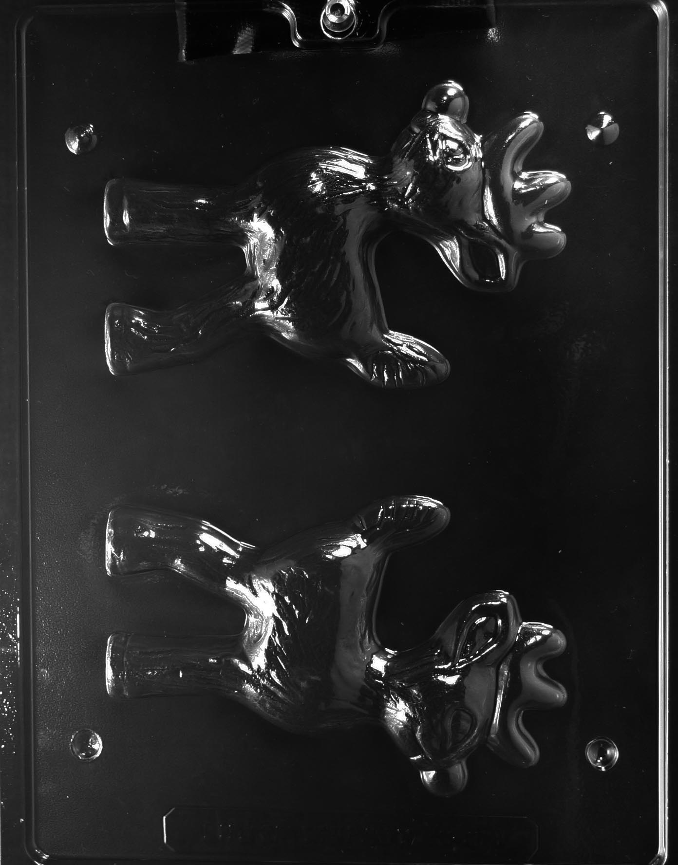 3D Reindeer Chocolate Mould