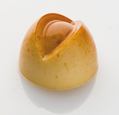 Chocolat Form Round Praline with Exposed Centre Polycarbonate Chocolate Mould