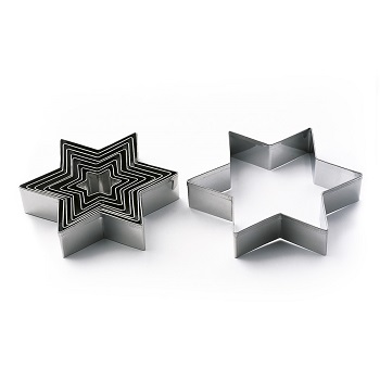 Stampino Per Biscotti Staedter – Bandiera Tinplate – Acciaio Inox – 8 Cm Circa