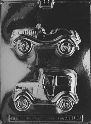 Old Cars Chocolate Mould