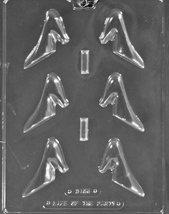 Small 3D High Heels Chocolate Mould