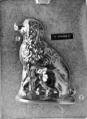 Poodle Chocolate Mould - Right