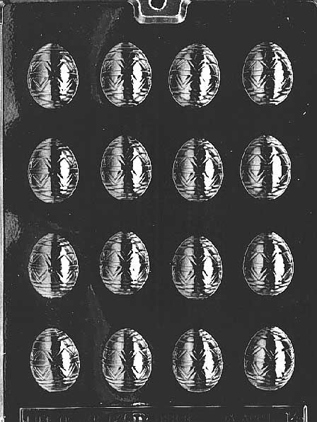 Small Decorative Easter Eggs Chocolate Mould (38mm)