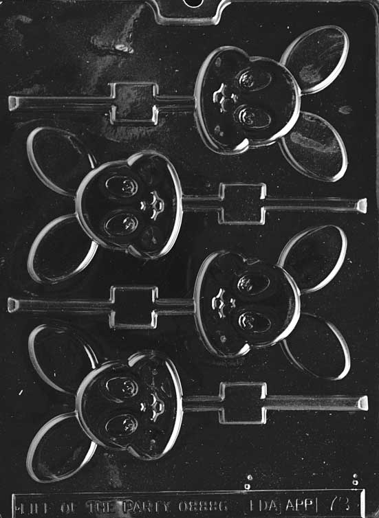 Baby Bunny Lollipop Chocolate Mould