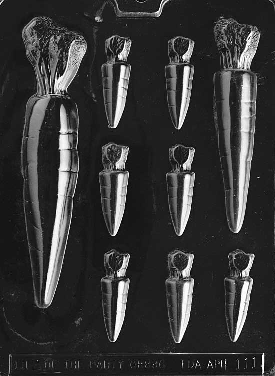 Carrot Assortment Chocolate Mould