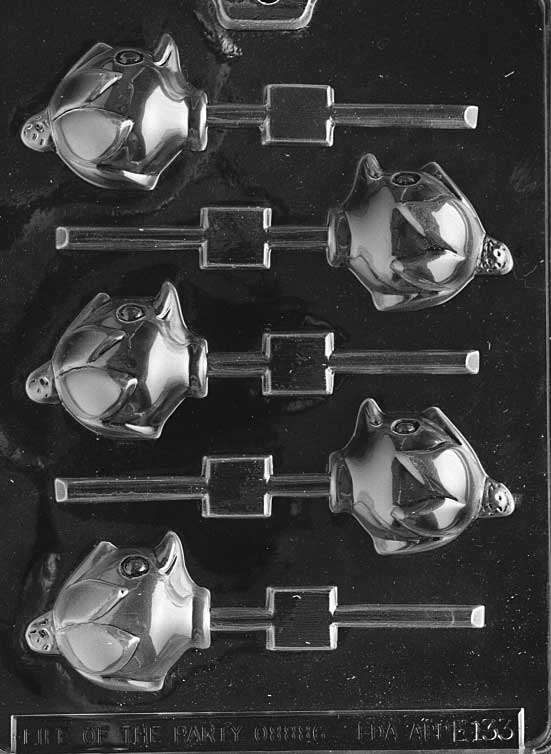 Duck with Hat Lollipop Chocolate Mould