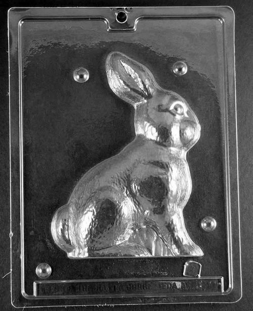 Sitting Easter Bunny Chocolate Mould - Part B