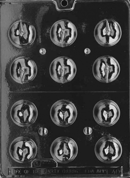 Small 3D Apple Chocolate Mould