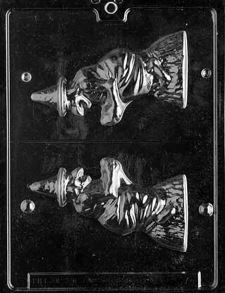 3D Witch Chocolate Mould
