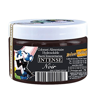 Deco-Relief Intense Colour by Stephane Klein - Black - 50g