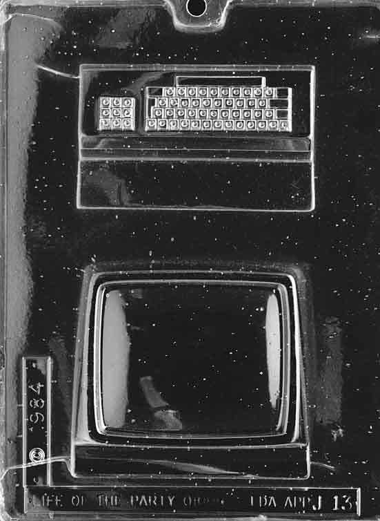 Computer Chocolate Mould