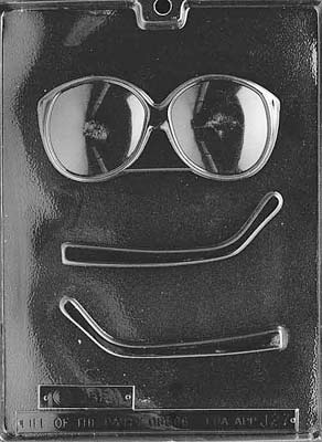 Glasses Chocolate Mould