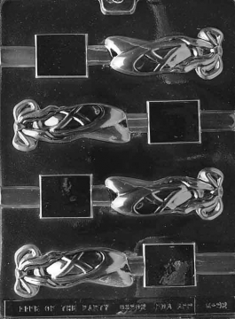 Ballet Slippers Lollipop Chocolate Mould