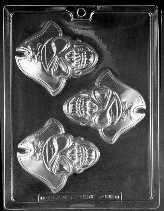 Pirate Face Chocolate Mould