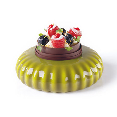 Pavoni Mini Plisse Pavocake Entremet Professional Silicon Mould