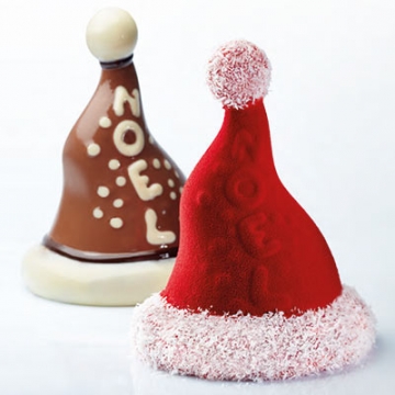 Pavoni Albero Noel Santa Hat Thermoformed Chocolate Mould Kit