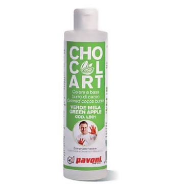Pavoni Coloured Cocoa Butter - Green Apple - 200g