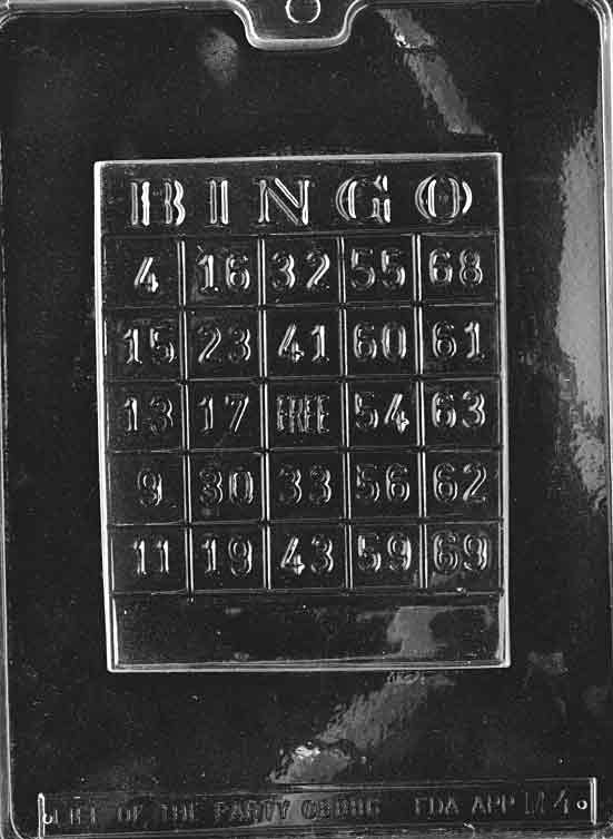 Bingo Card Mould