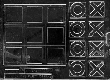 Noughts and Crosses Chocolate Mould